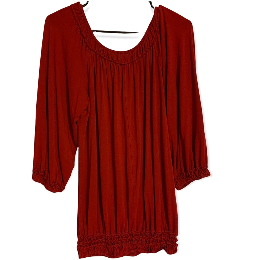 Max Studio Red Blouse M